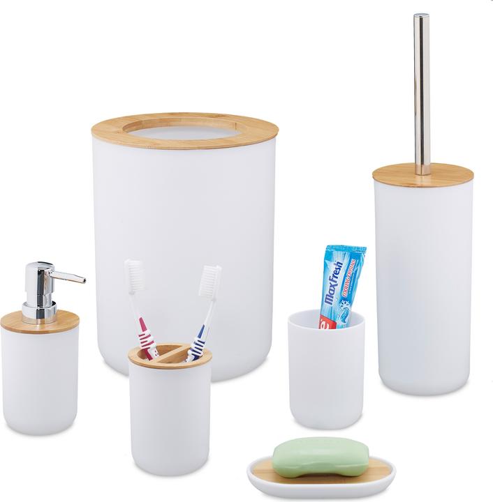 Relaxdays Ensemble de salle de bain