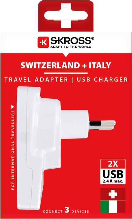 Produktbild Skross Country World to CH Italy Brazil