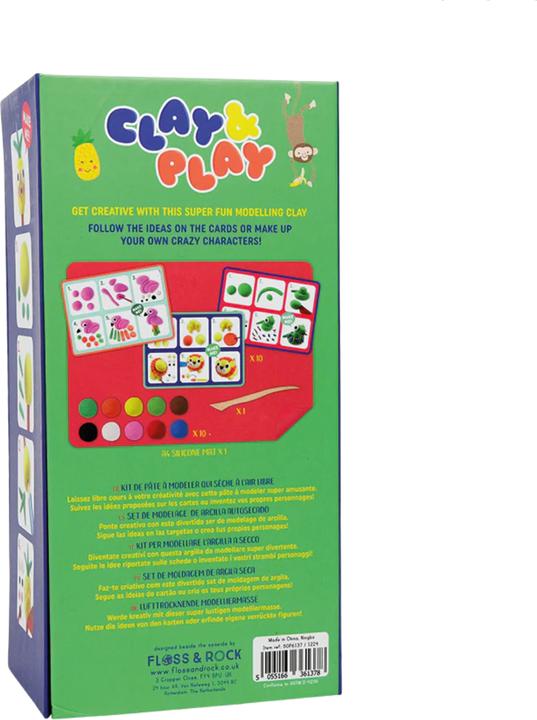 Produktbild ‎Floss & Rock Jungle Clay & Play (50P6137)