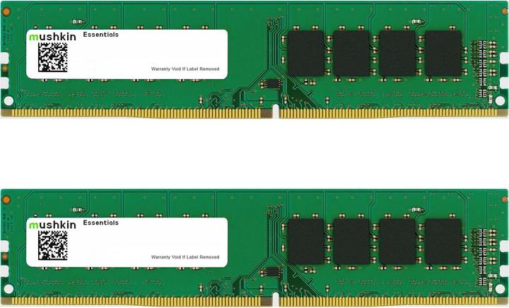 Actual product image Mushkin RAM D4 2933 64GB C19 Essentials K2 (2 x 32GB, 2933 MHz, DDR4-RAM, DIMM)