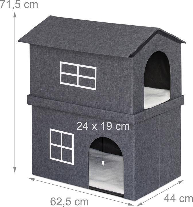 Actual product image Relaxdays Cat house (Cat)