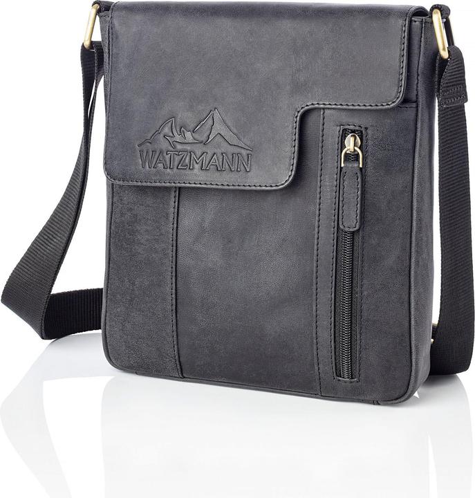 Produktbild Watzmann Shoulderbag "Ryver" Leder (Farbe: anthrazit)
