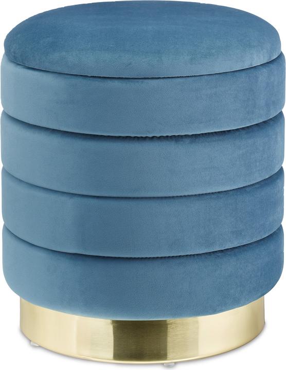 Produktbild Relaxdays Samthocker