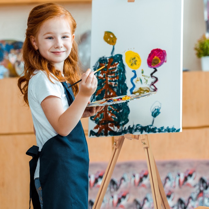 Actual product image Relaxdays Field easel