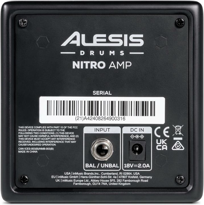 Actual product image Alesis Nitro Amp (Passive, 1 pc.)