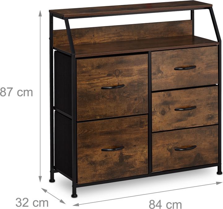 Productafbeelding Relaxdays Ladekast (84 x 32 x 87 cm)