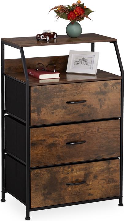 Relaxdays Cassettiera (61 x 42 x 96,5 cm)