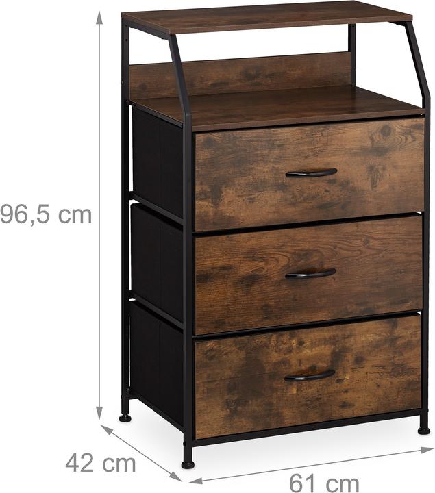 Productafbeelding Relaxdays Ladekast (61 x 42 x 96,5 cm)