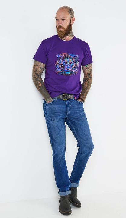 Actual product image Joe Browns Bold Lion Head Graphic T-Shirt (XXL)