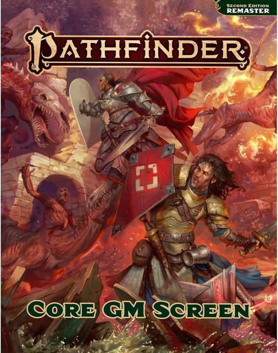 Actual product image Pathfinder RPG: Pathfinder Core GM Screen (P2) (English)
