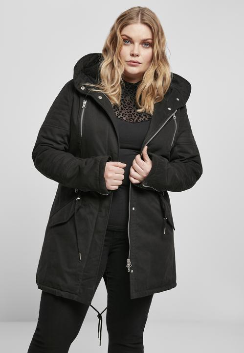 Immagine prodotto Urban Classics Parka in cotone foderato Sherpa da donna (4XL)