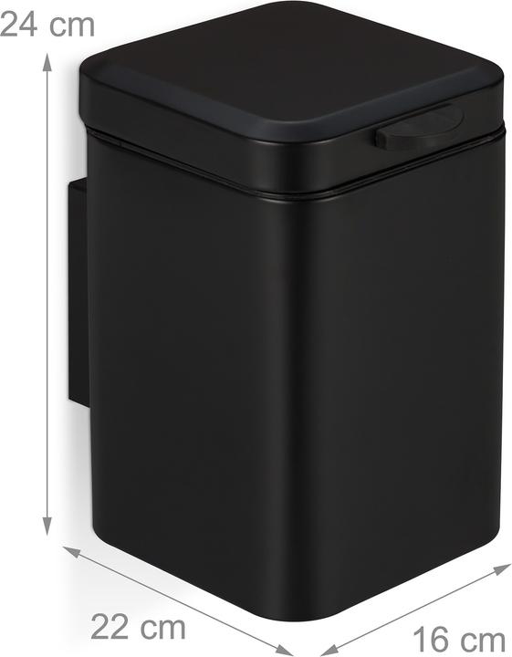 Actual product image Relaxdays Wall cosmetic bucket (3 l)