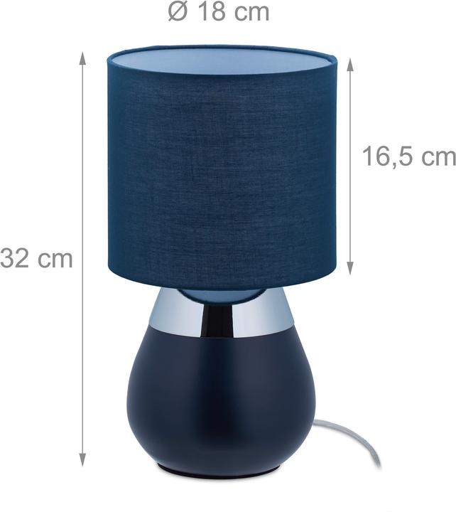 Image du produit Relaxdays Lampe de table (E14)