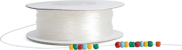 Produktbild Colorations Perlschnur Dehnbar Transparent, 91mtr.