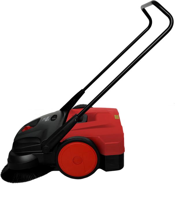 Produktbild starmix haaga Akku Handkehrmaschine 677 plus (für mittlere/grosse Flächen, 40 L Behälter)