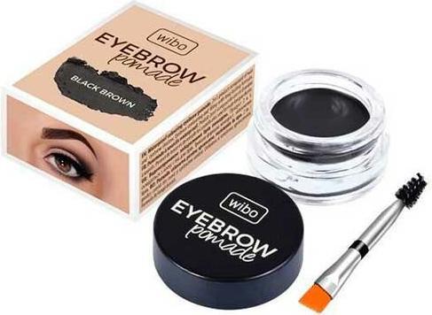 Actual product image Wibo Eyebrow Pomade Waterproof Eyebrow Pomade 3 B (Black Brown)