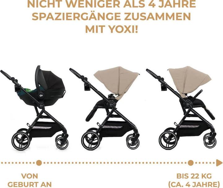 Produktbild KinderKraft Yoxi Kinderwagen