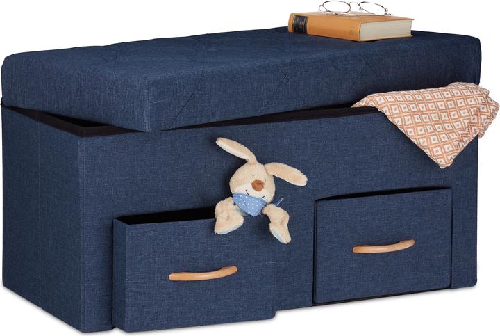 Image du produit Relaxdays Banquette de rangement (80 cm)