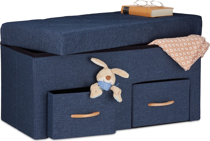 Actual product image Relaxdays Storage Bench (80 cm)