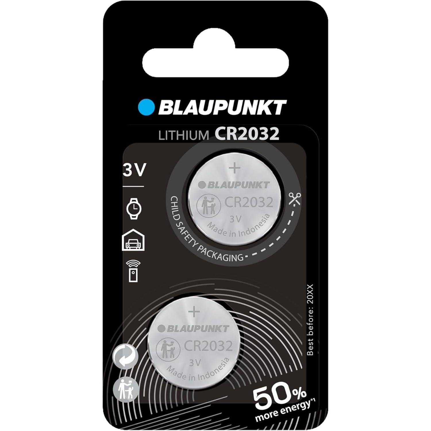 Thumbnail - Blaupunkt 2x CR2032 (2 Stk., CR2032), Batterien + Akkus