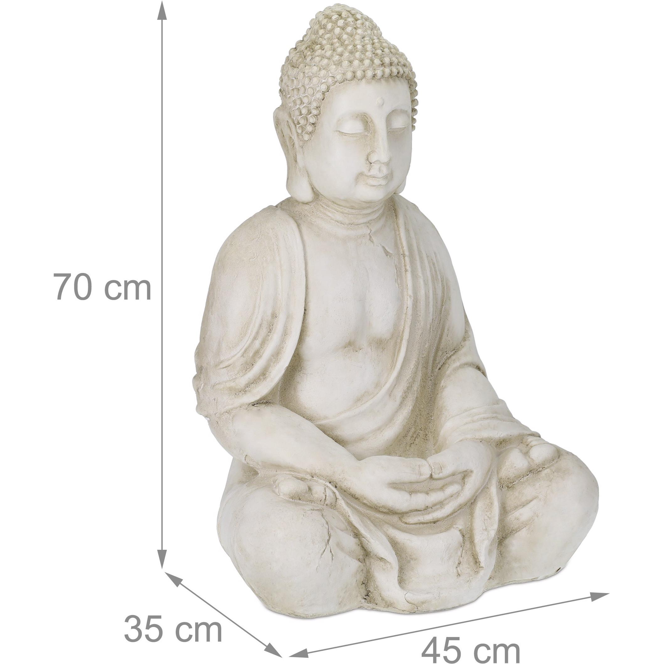 Thumbnail - Relaxdays, Aussendekoration, Buddha-Figur