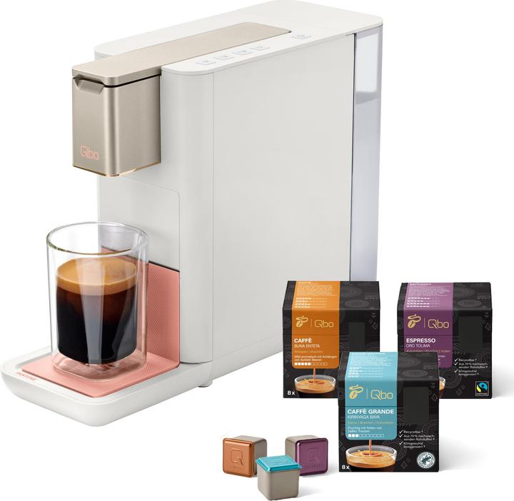Actual product image Tchibo Qbo ICONIC Pantone™ capsule machine incl. 24 capsules, muted clay