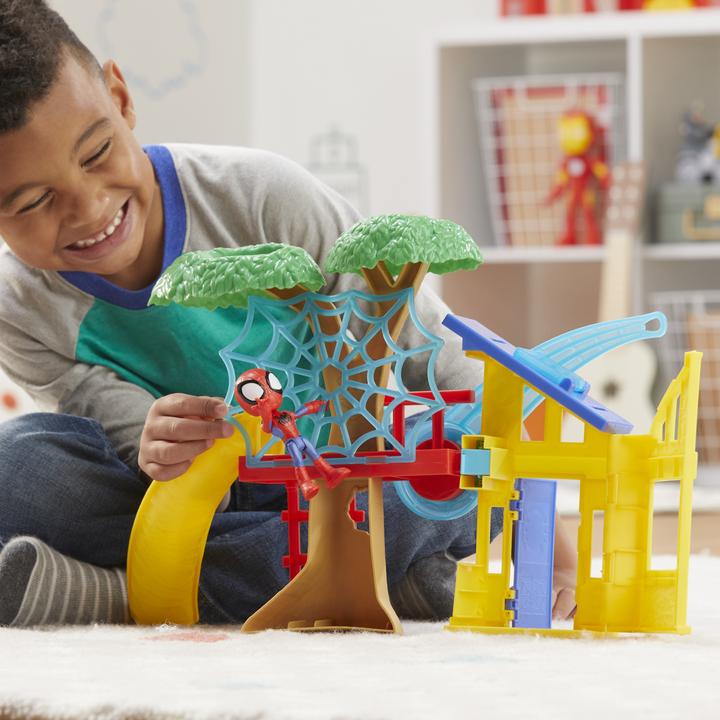 Produktbild Hasbro Marvel Spidey und seine Super-Freunde Spideys Spielplatz