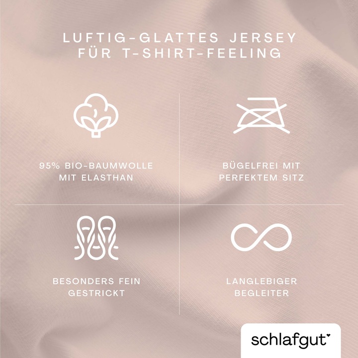 Immagine prodotto schlafgut Knitted Jersey (Copripiumino, 70 x 90 cm)