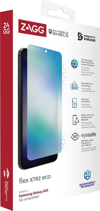 Produktbild InvisibleShield Glass VisionGuard Flex XTR2 200310894 Samsung Galaxy S23 (1 Stück, Samsung Galaxy S21)