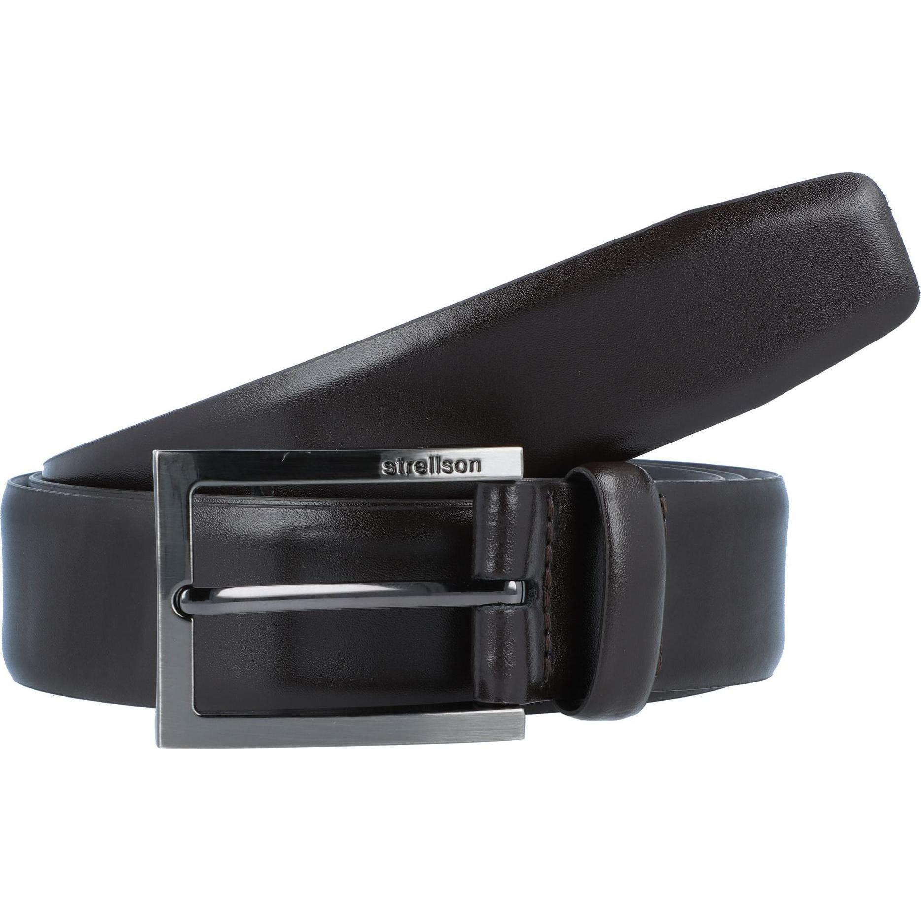 Strellson, Herren, Gürtel, Premium Gürtel Leder, Braun, (110)
