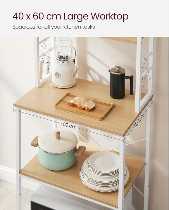 Immagine prodotto Vasagle Buffet (60 x 40 x 167 cm)