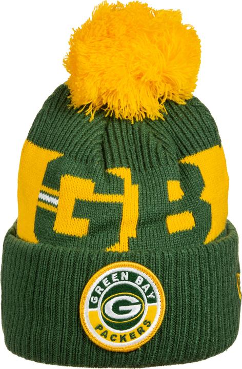 Actual product image New Era NFL Green Bay Packers Cold Weather Sport Knit Hat (One size)