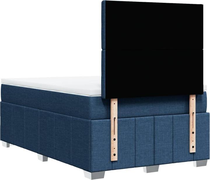 Produktbild vidaXL Bo x springbett mit Matratze 200 x 200 cm Stoff (200 x 200 cm)