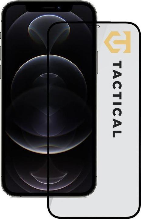 Actual product image Tactical Glass 5D Apple iPhone 12 Pro Max Black (Apple iPhone 12 Pro Max)