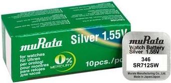 Actual product image Murata Button cells 346 (10 pcs., 9.50 mAh)