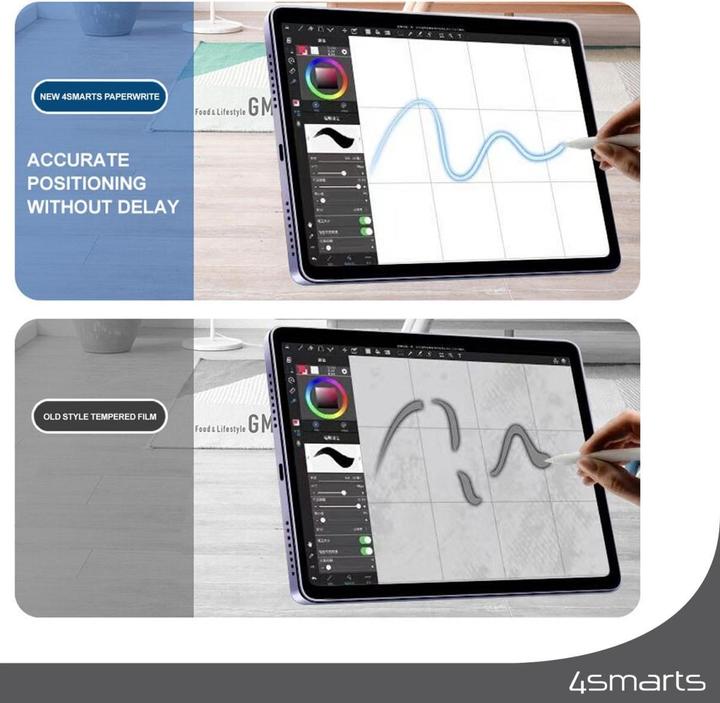 Produktbild 4smarts Paperwrite (1 Stück, iPad Pro 11 2022 (4. Gen), iPad Pro 11 2021 (3. Gen), iPad Pro 11 2020 (2. Gen), iPad Pro 11 2018 (1. Gen), IPad Air 10.9)