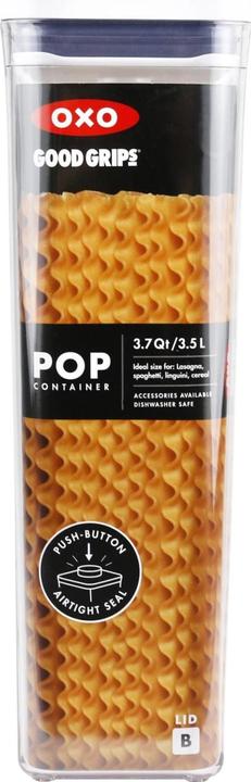 Image du produit OXO POP 2.0 Behälter rechteckig, 16x10.5x32 cm, 3.5 l (3.50 l)
