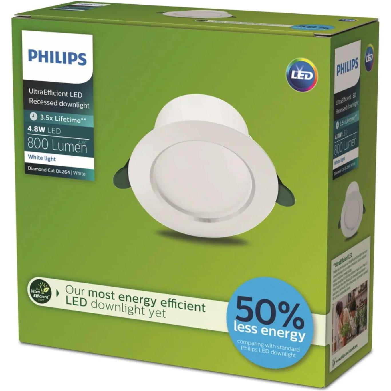 Thumbnail - Philips, Wandleuchte + Deckenleuchte, Diamond Cut (800 lm)