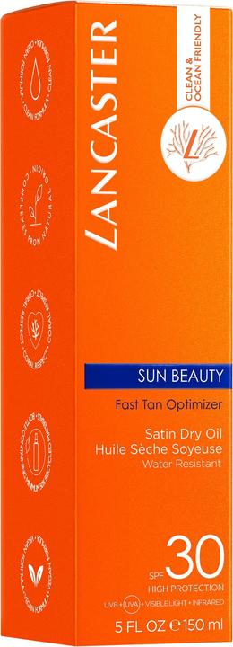 Actual product image Lancaster Sun protection water (Suntan oil, SPF 30, 150 ml, 198 g)