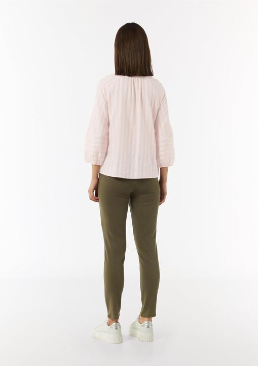 Produktbild Comma Bluse Tunika-Bluse aus Streifen-Jacquard (38)