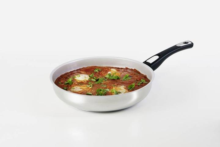 Immagine prodotto Genius Padella 2 pezzi, Ø 28 cm (28 cm, Padella per friggere, Acciaio inossidabile)