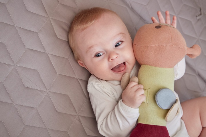Actual product image Filibabba Activity soft toy - Lilli the Larva