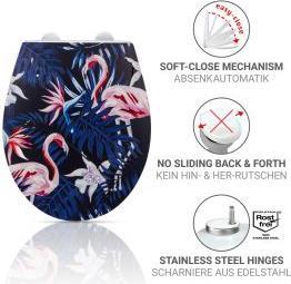 Produktbild Wenko WC-Sitz Silvi Duroplast