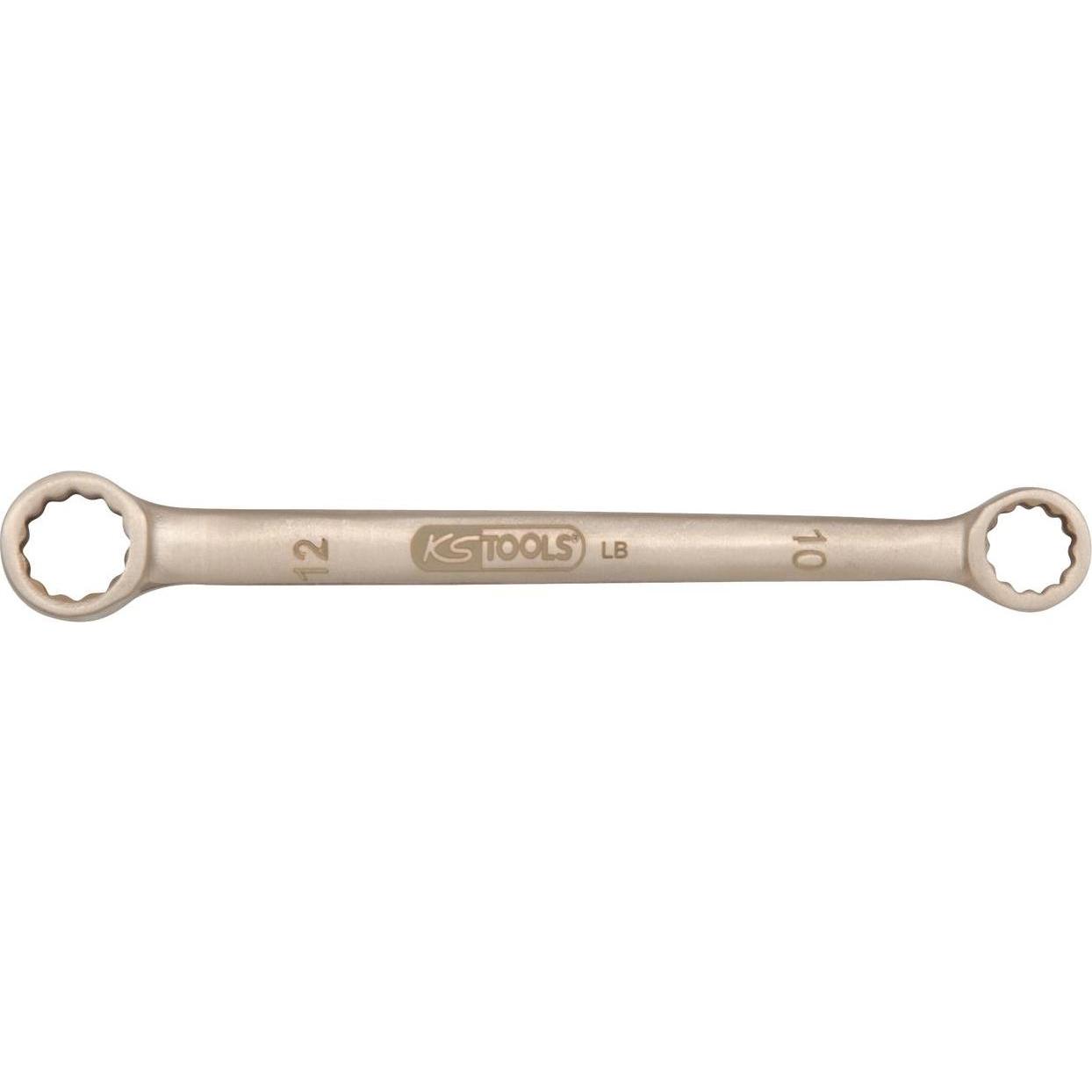 KS Tools, Schraubenschlüssel, BRONZEplus Doppel-Ringschlüssel gerade (13 mm)