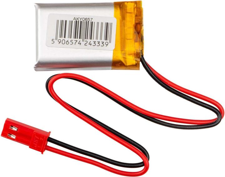 Actual product image Akyga LP752030 Akkupack x Spezial-Akku LiPo 3.7 V 300 mAh (3.70 V, 300 mAh)