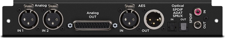 Apogee 2 Analog In + 6 Analog Out + 8X8 Optical + AES I/O + 2-CH SPDIF SE Quality Sound (SYM2 Only)