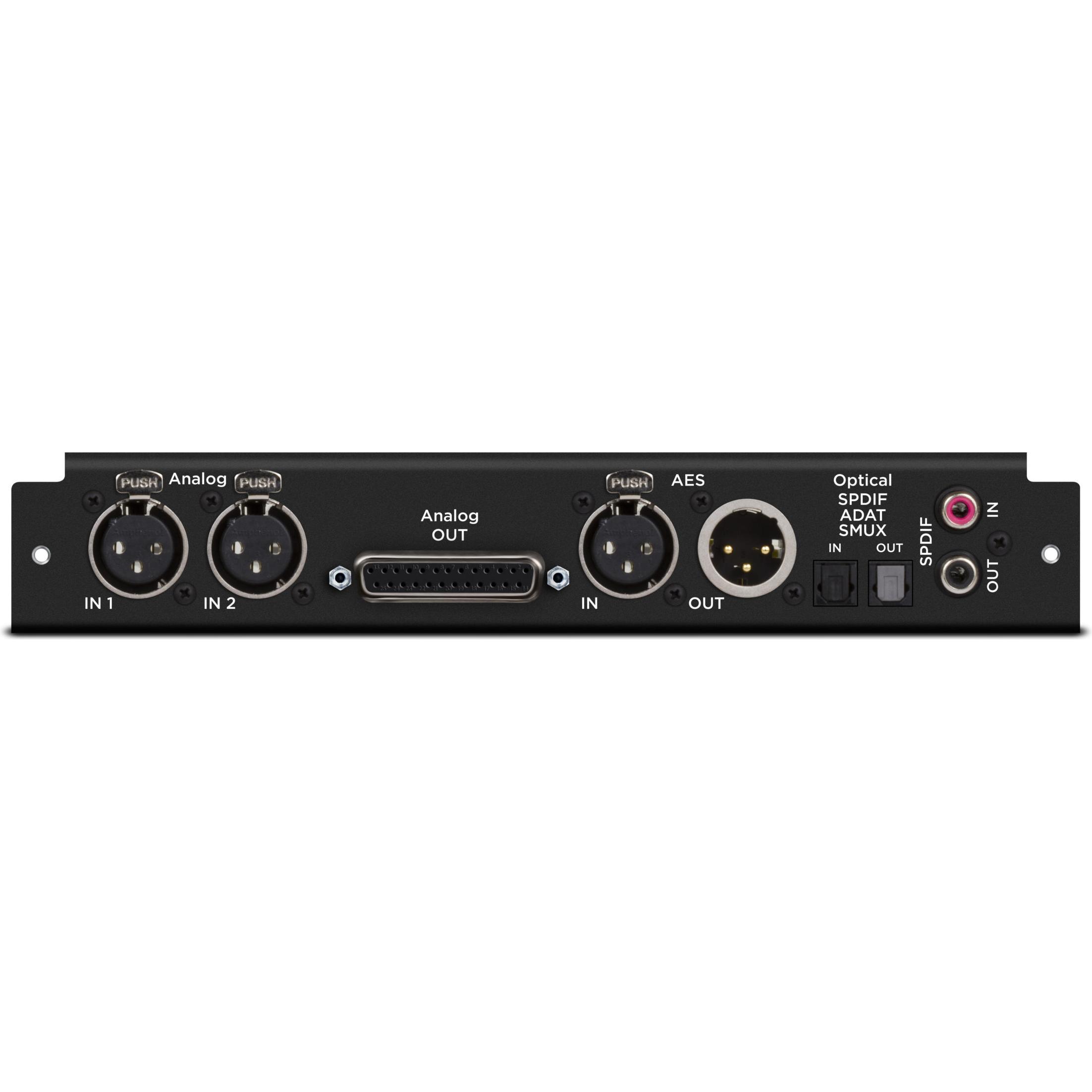 Apogee 2 ingressi analogici + 6 uscite analogiche + 8X8 ottici + I/O AES + 2-CH SPDIF SE Suono di qualità, Interfaccia audio, Nero