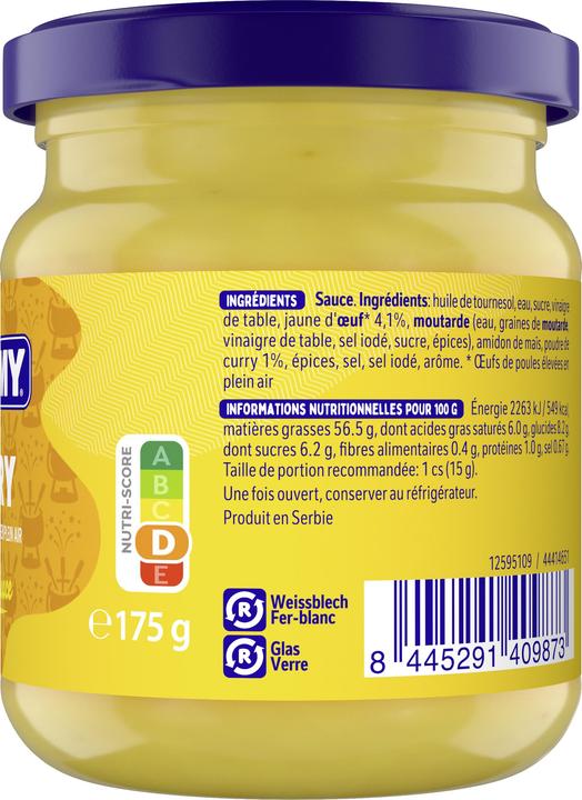 Actual product image THOMY Curry Fondue Chinoise Sauce (175 g)