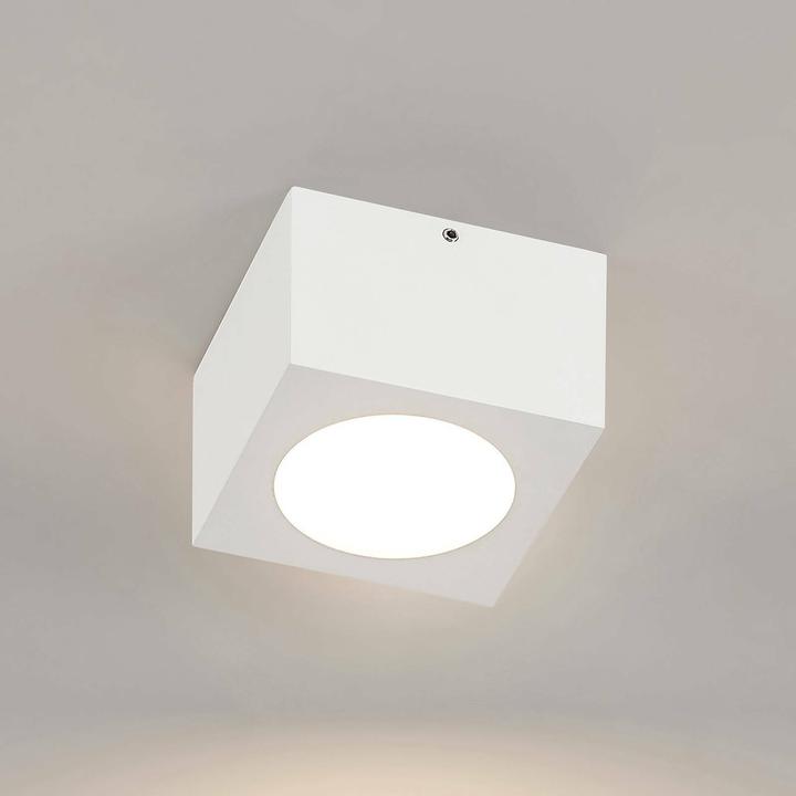 Image du produit Arcchio Nieva Downlight, GX53, carré, blanc (GX53)