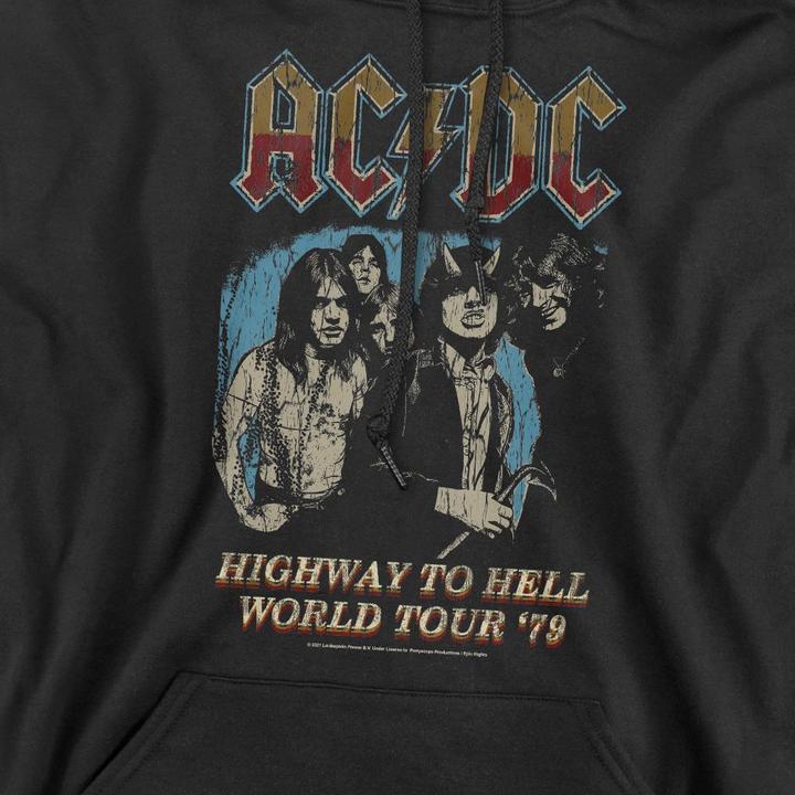 Produktbild AC/DC Highway World Tour 79 Kapuzenpullover (L)